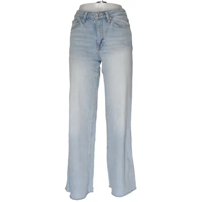 Jeans (Blå) från Mango Bomull, Elastan