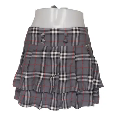 Skirt (Gray, Black, White) from Maison Espin Polyester, Viscose