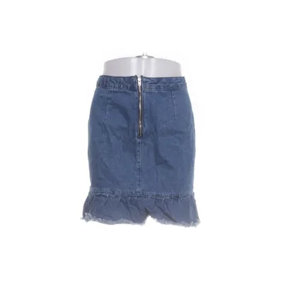 Jeansnederdel (Blå) fra New Look Denim Bomuld
