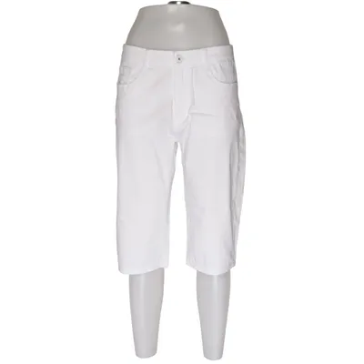 Denim shorts (White) from Miss Natalie Cotton, Elastane