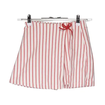 Skort (Röd, Vit) från Zara