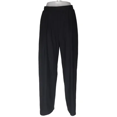 Pantalon patte d'éléphant (Noir) de Uniqlo Élasthane, Polyamide, Polyester