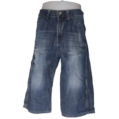 Short en jean (Bleu) de 673 Fashion Factory Coton