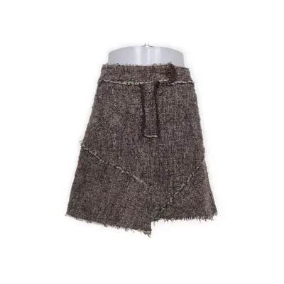 Kjol (Brun, Flerfärgad) från SAND Jeans Polyester, Viskos, Ull