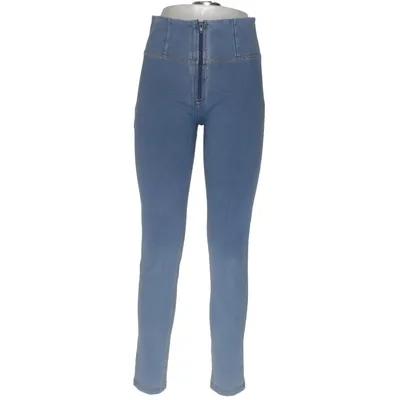 Treggings (Blå) fra Freddy Bomuld, Elastan