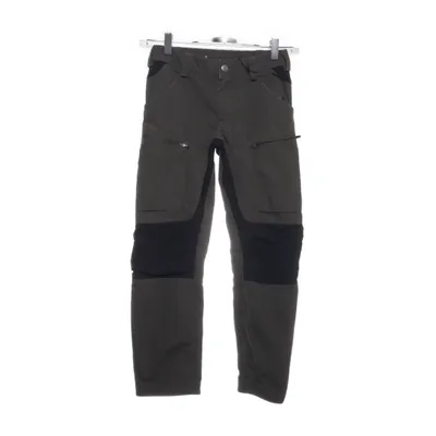 Outdoor broek (Groen, Zwart) van Lundhags Organisch katoen, Polyurethaan, Gerecycled polyester