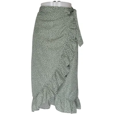 Omlottkjol (Grön, Vit) från Vero Moda Återvunnen polyester