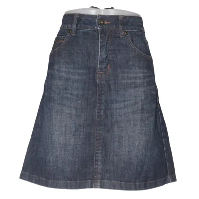 Jupe en jean (Bleu) de Flash Jeans Coton, Élasthane