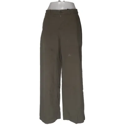 Palazzobyxor (Grön) från Uniqlo Bomull, Elastan, Polyester, Viskos