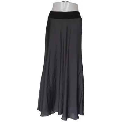 Maxi skirt (Gray) from Branting Elastane, Polyester, Viscose