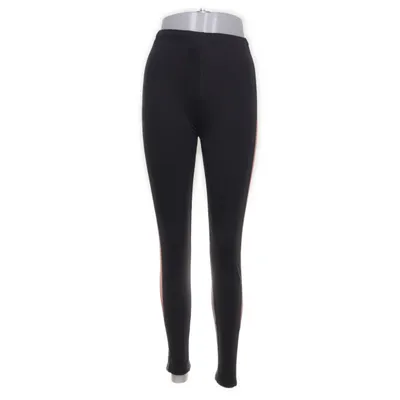 Träningsbyxor (Svart, Orange) från Sportline Elastan, Polyamid