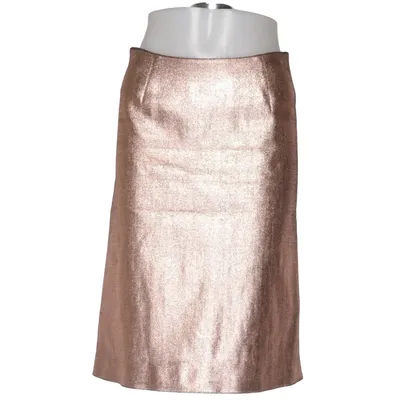 Jupe (Or) de Cedric Charlier Viscose, Laine