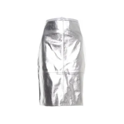 Kjol (Silverfärgad) från H&M Polyester