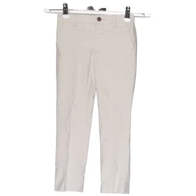 Chinos (Beige) van Next Katoen, Elastaan, Linnen, Polyester, Viscose