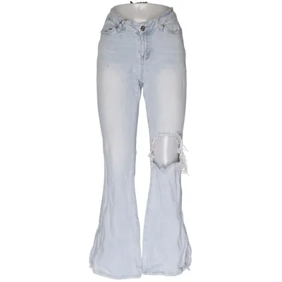 Jeans (Blue) from Oh Polly Cotton, Elastane