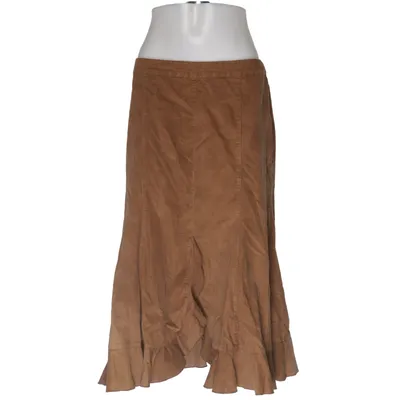 Kjol (Brun) från Hennes Bomull, Polyester