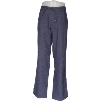 Chino (Bleu) de Mey & Edlich Coton, Lin, Polyester