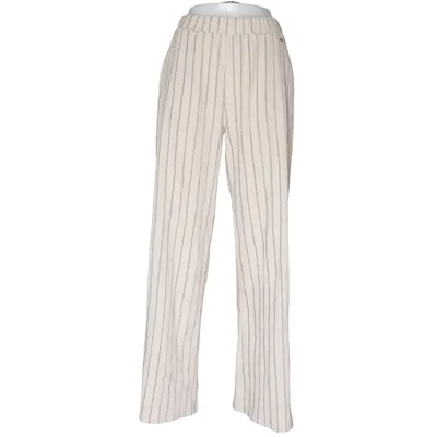 Palazzobyxor (Beige, Svart) från Cotton Club Elastan, Polyester