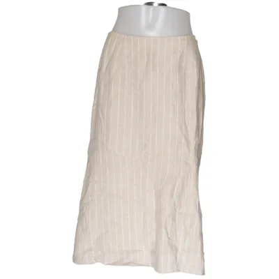 Jupe (Beige) de Witteveen Acétate, Lin