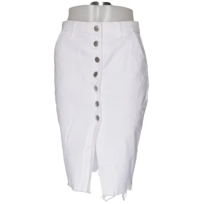 Spijkerrok (Wit) van Forever 21