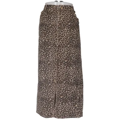 Maxi rok (Bruin, Zwart) van VRS Katoen, Polyester