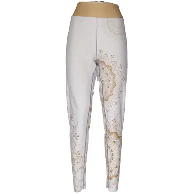 Træningsleggings (Hvid, Beige) fra Maya Freya Elastan, Polyester