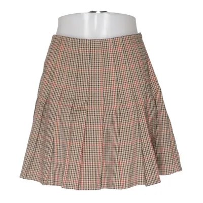 Nederdel (Brun, Flerfarvet) fra Brandy Melville Elastan, Polyester, Viscose