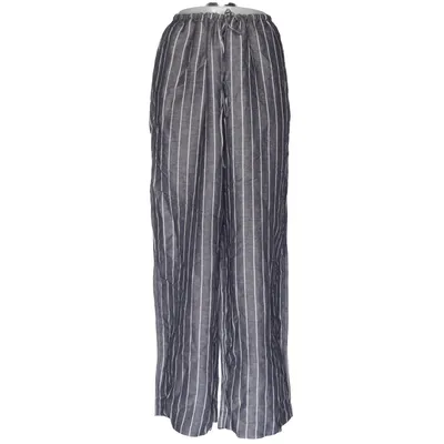 Palazzohose (Blau) von H&M Viskose, Leinen, Polyester