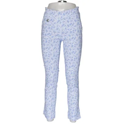 Pants (Blue, White) from Daily Sports Elastane, Polyamide, Viscose