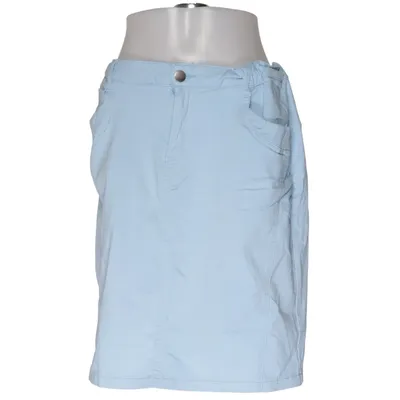 Jeansnederdel (Blå) fra Zhenzi Elastan, Polyamid, Polyester, Viscose