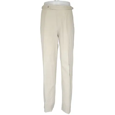 Chinos (Beige) från Berg & Berg Bomull, Elastan