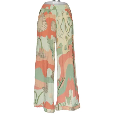Palazzo pants (Green, Red, Multicolored) from Daynight Casual Viscose