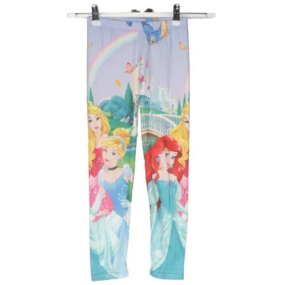 Leggings (Blue, Multicolored) from Disney Princess Elastane, Polyester