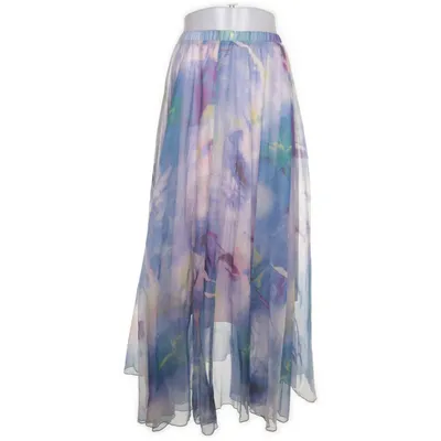 Maxi skirt (Blue, Pink) from Chicwish Polyester