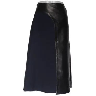 Wikkelrok (Blauw, Zwart) van Sportmax Elastaan, Polyester, Viscose, Wol