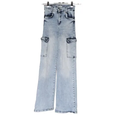 Cargo pants (Blue) from Blue Effect Cotton, Elastane, Recycled polyester