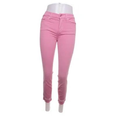 Jeans (Pink) fra 7 for All Mankind Bomuld, Lyocell, Elastan