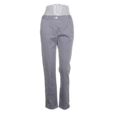 Pants (White, Black) from Fiora Blue Cotton, Elastane, Polyester