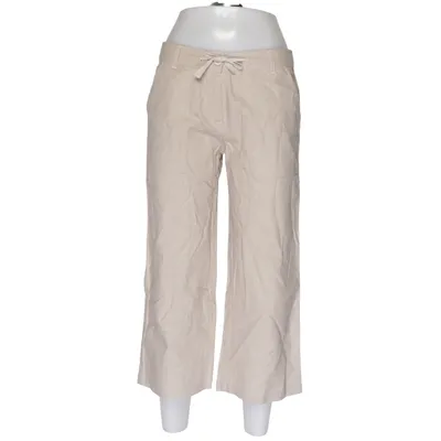 Pants (Beige) from Net International Cotton, Linen