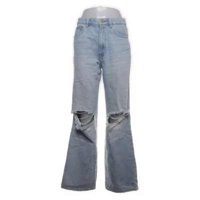 Jeans (LONG STRAIGHT FIT) fra Stradivarius Bomuld