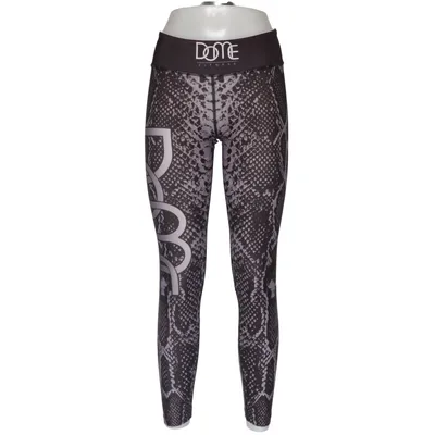 Träningstights (Svart, Grå) från Dome Fitness Elastan, Polyester