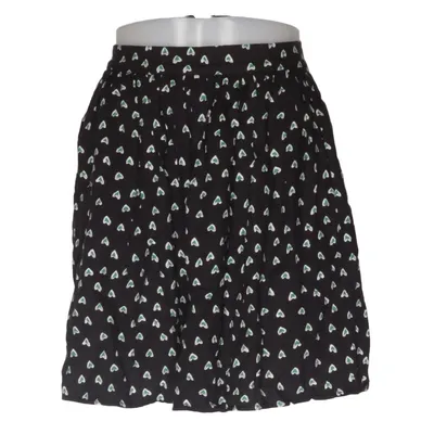 Rok (Zwart, Groen) van Mango Casualwear Viscose