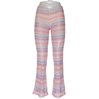 Pants (Pink, Blue, Beige, Multicolored) from Divided by H&M Metallic fiber, Polyester