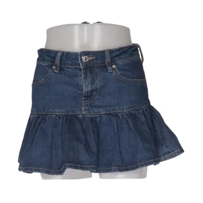 Spijkerrok (Blauw) van Perfect Jeans Gina Tricot Elastaan, Organisch katoen