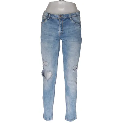 Spijkerbroek (Blauw) van Zara Trafaluc Katoen, Elastaan