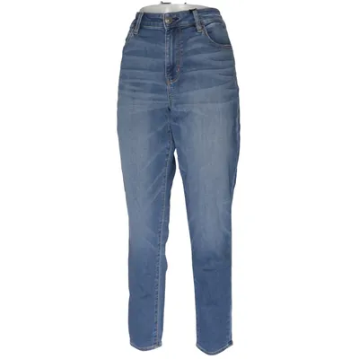 Spijkerbroek (Blauw) van American Eagle Katoen, Elastaan, Polyester