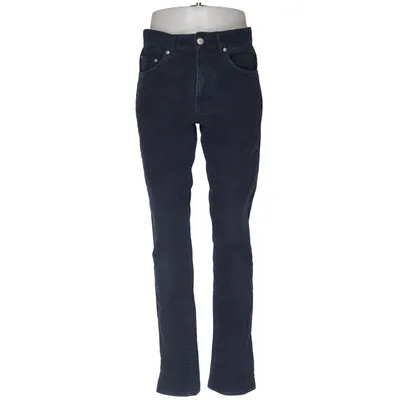 Manchesterbyxor (Blå) från East West Bomull, Elastan