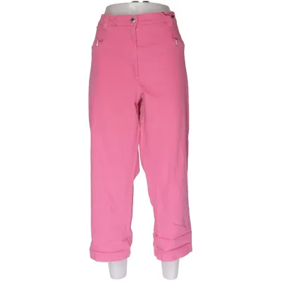 Dreiviertelhose (Pink) von Ulla Popken Baumwolle, Elasthan