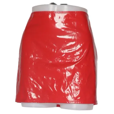 Vinyl skirt (Red) from Nelly Polyester, Polyurethane
