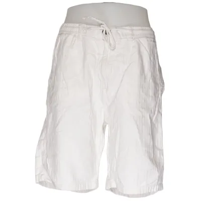 Korte broek (Beige) van Lindbergh White Katoen, Linnen